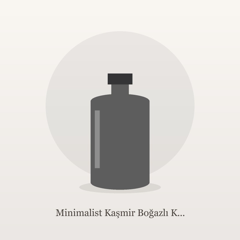 Minimalist Kaşmir Boğazlı Kazak