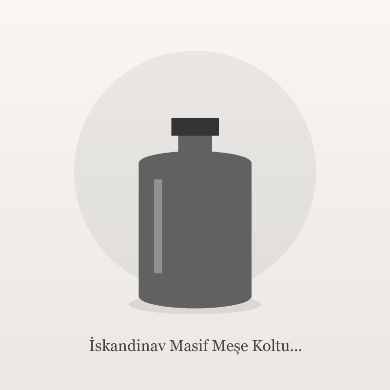 İskandinav Masif Meşe Koltuk & Keten Minder