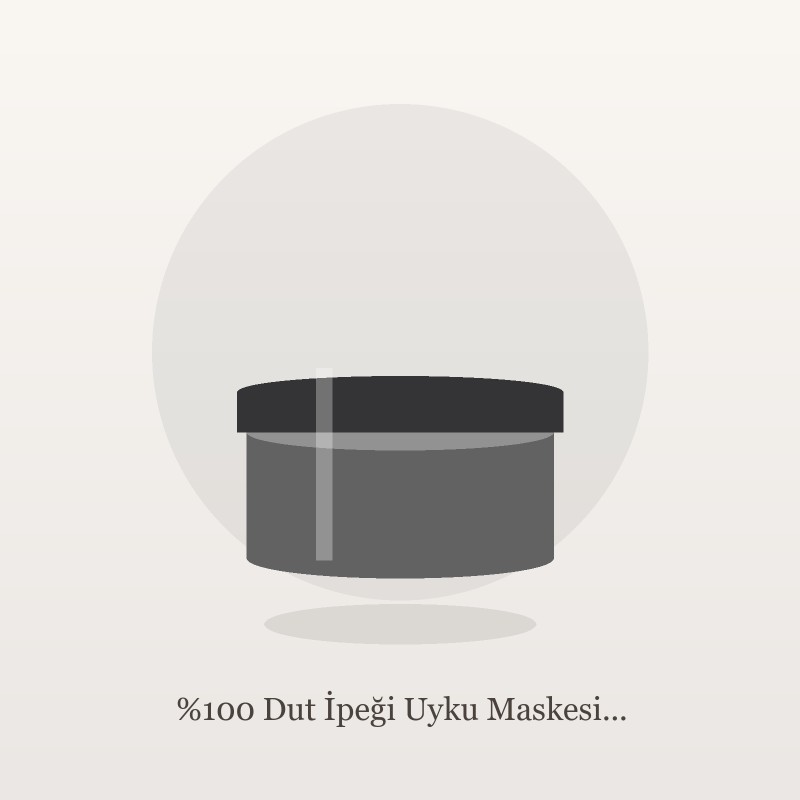 %100 Dut İpeği Uyku Maskesi ve Yastık Kılıfı Seti