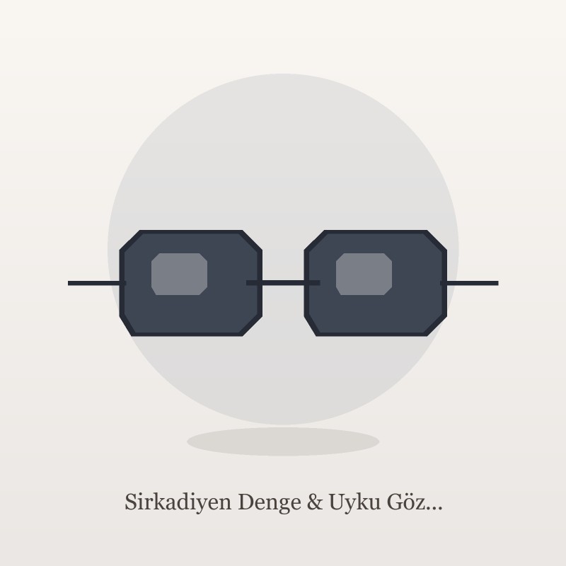Sirkadiyen Denge & Uyku Gözlüğü Amber Lens