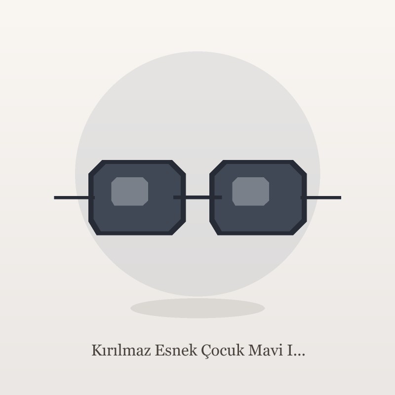 Kırılmaz Esnek Çocuk Mavi Işık Gözlüğü